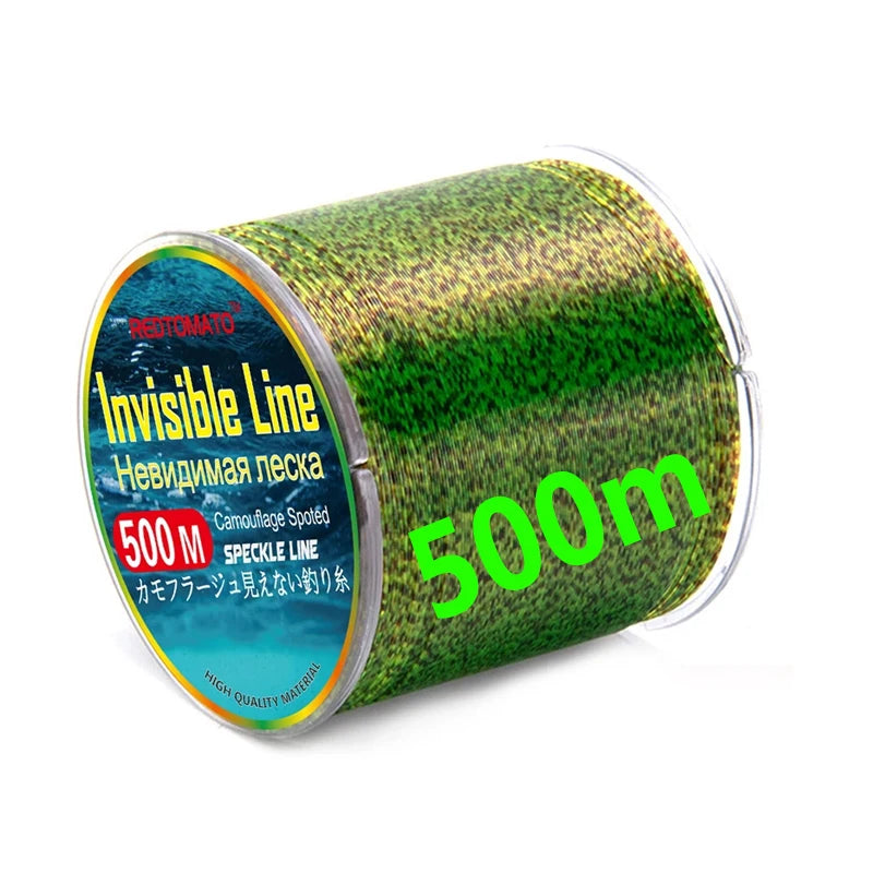 Invisible Speckle Monofilament Fishing Line – 500M/1000M/3000M