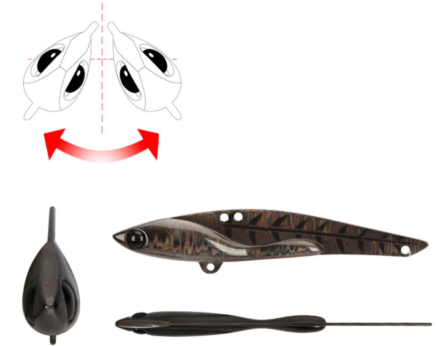 Long Throw Metal VIB Fishing Lure
