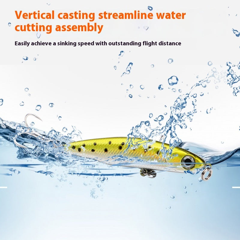 Small Silver Fishing Pencil Lure