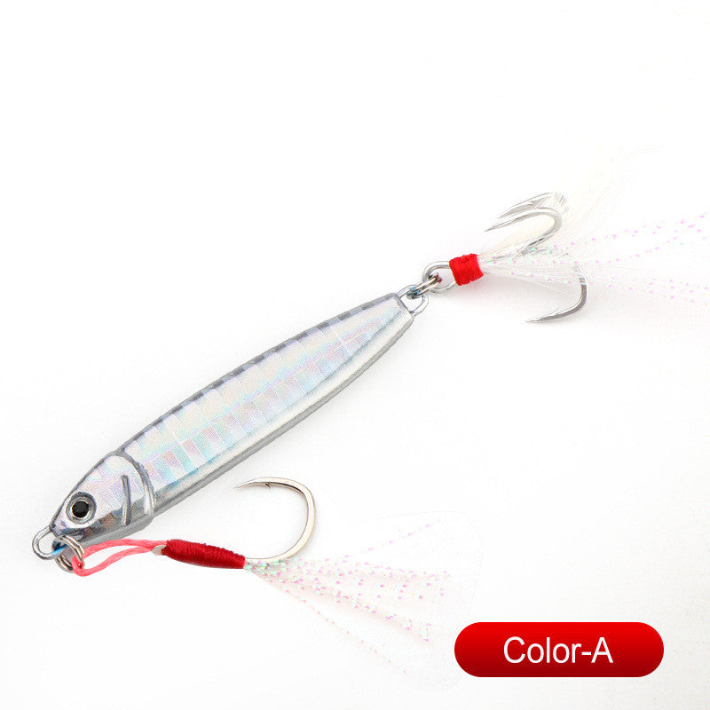 Slow Pitch Metal Jig Fishing Lure