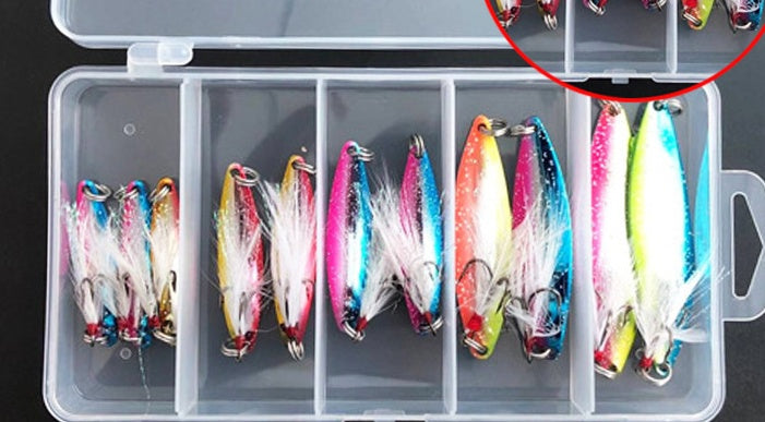 3g Color Spoon Fishing Lure Set