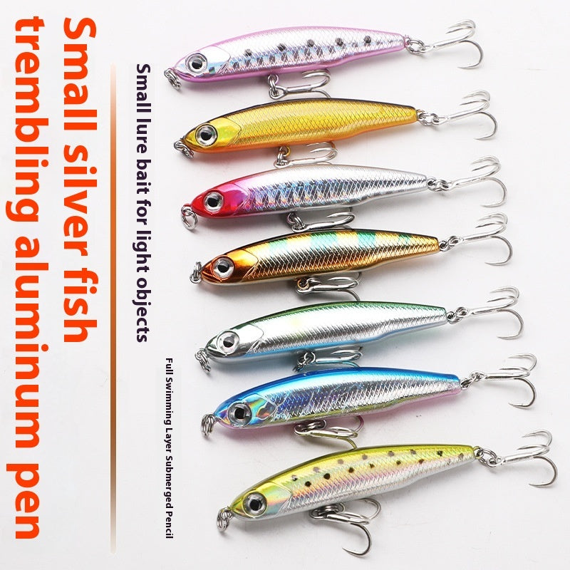 Small Silver Fishing Pencil Lure