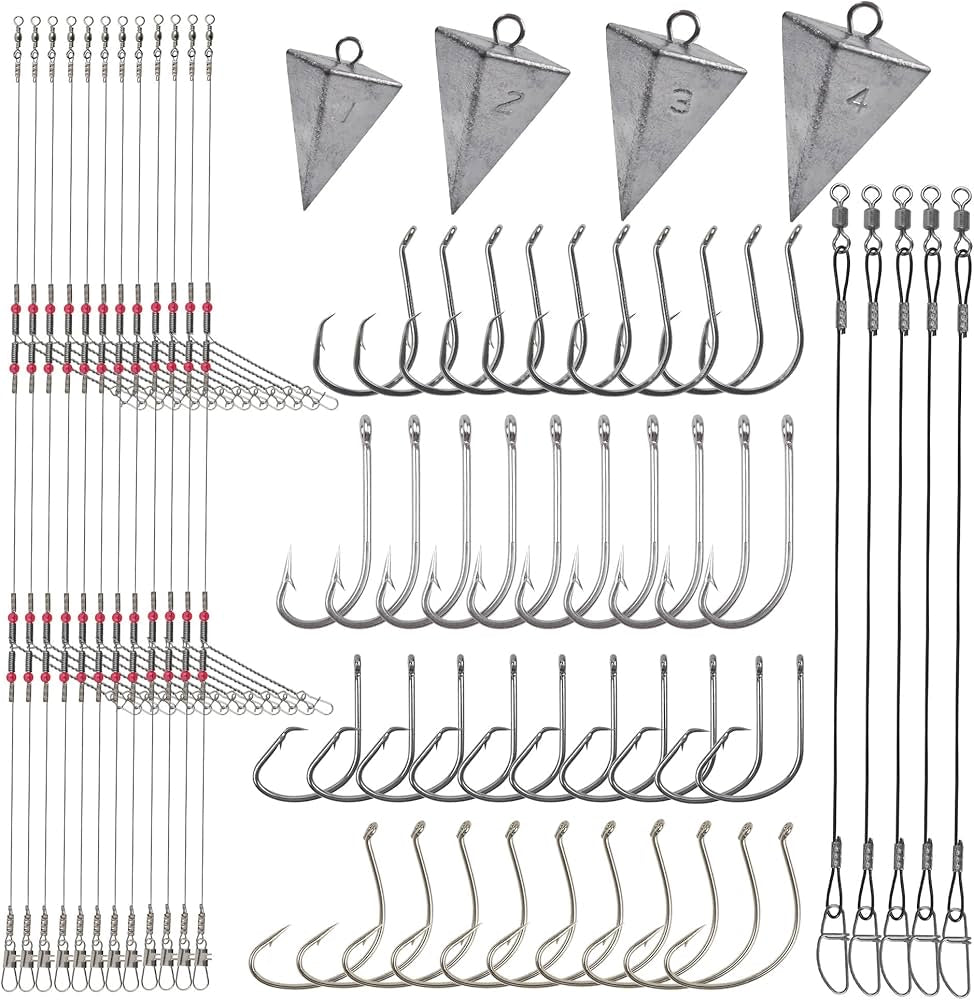 Saltwater Fishing Leader Kit  Complete Rig Set