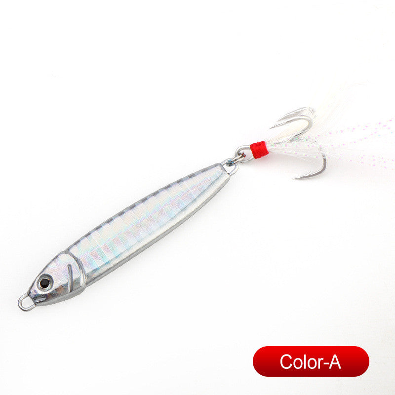 Slow Pitch Metal Jig Fishing Lure