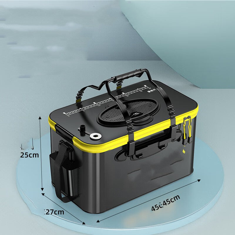 Thickened Live Fish Bucket with Lid – Fishing Livewell