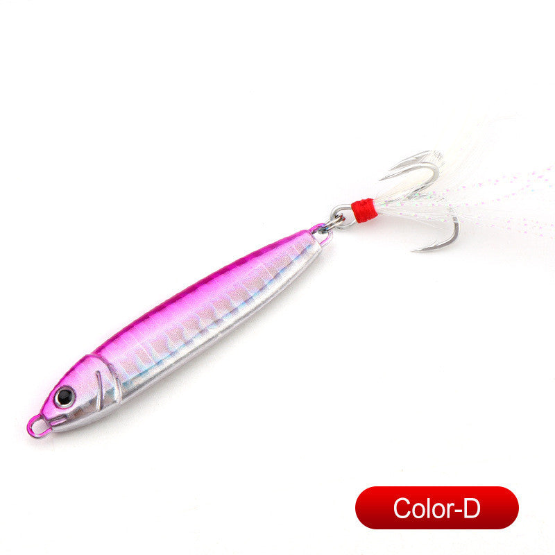 Slow Pitch Metal Jig Fishing Lure  Premium Saltwater Casting Jig for Tuna Snapper GT & Offshore Fishing