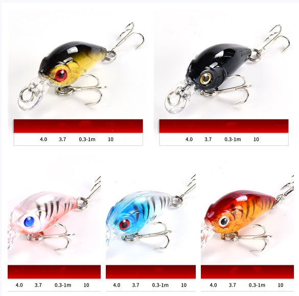 3.7g Luya Freshwater Fishing Bait Set