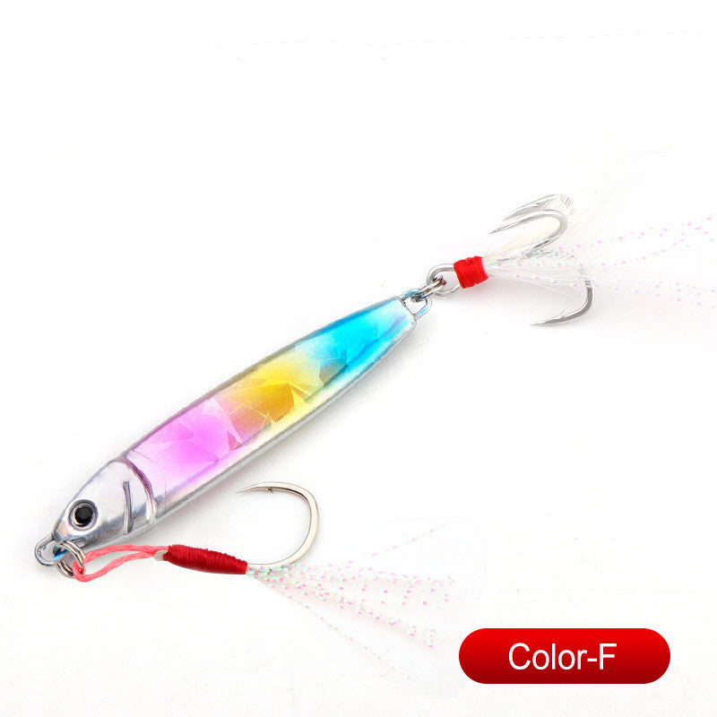 Slow Pitch Metal Jig Fishing Lure