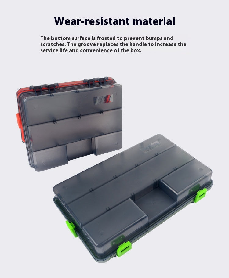 Multifunctional Waterproof Fishing Lure & Tackle Box – PP | 2 Sizes