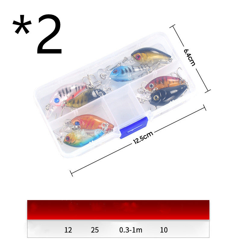 3.7g Luya Freshwater Fishing Bait Set