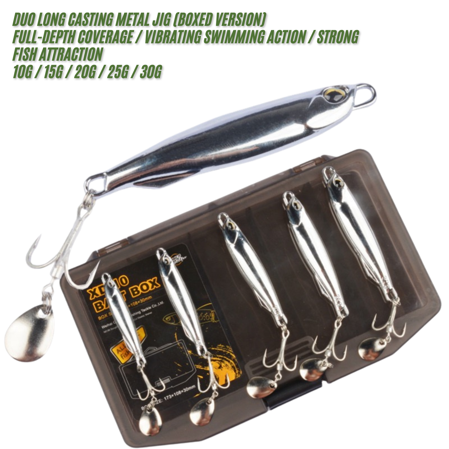 Offshore Jigging Lure – Vertical Metal Jig