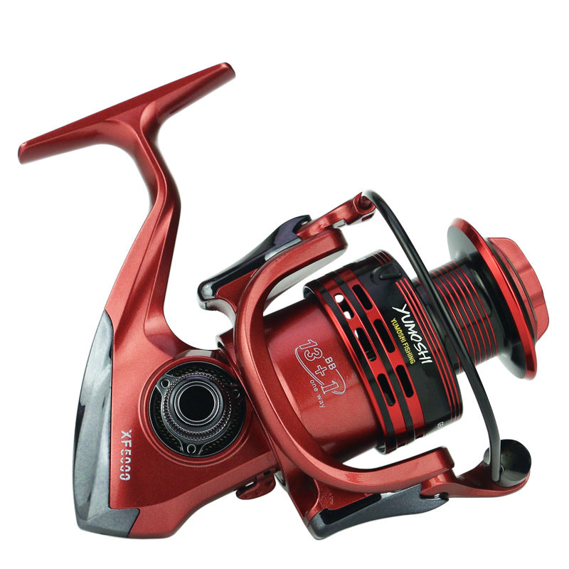 XF Series Metal Spinning Reel – 1000-7000 Size for Telescopic Rods