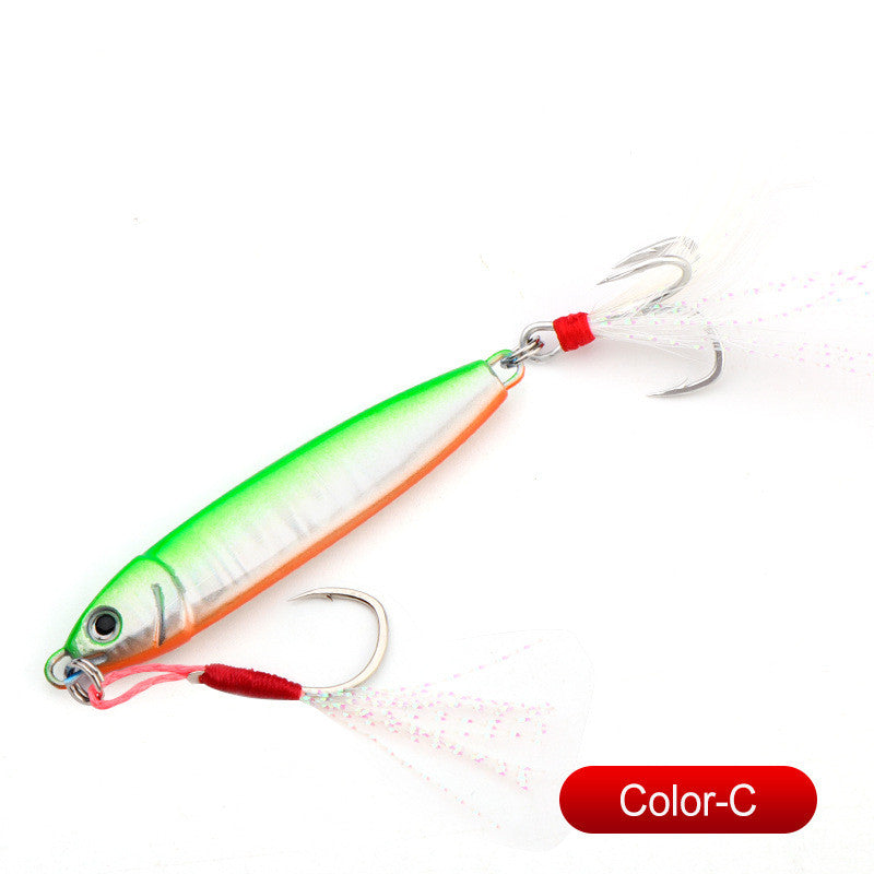 Slow Pitch Metal Jig Fishing Lure