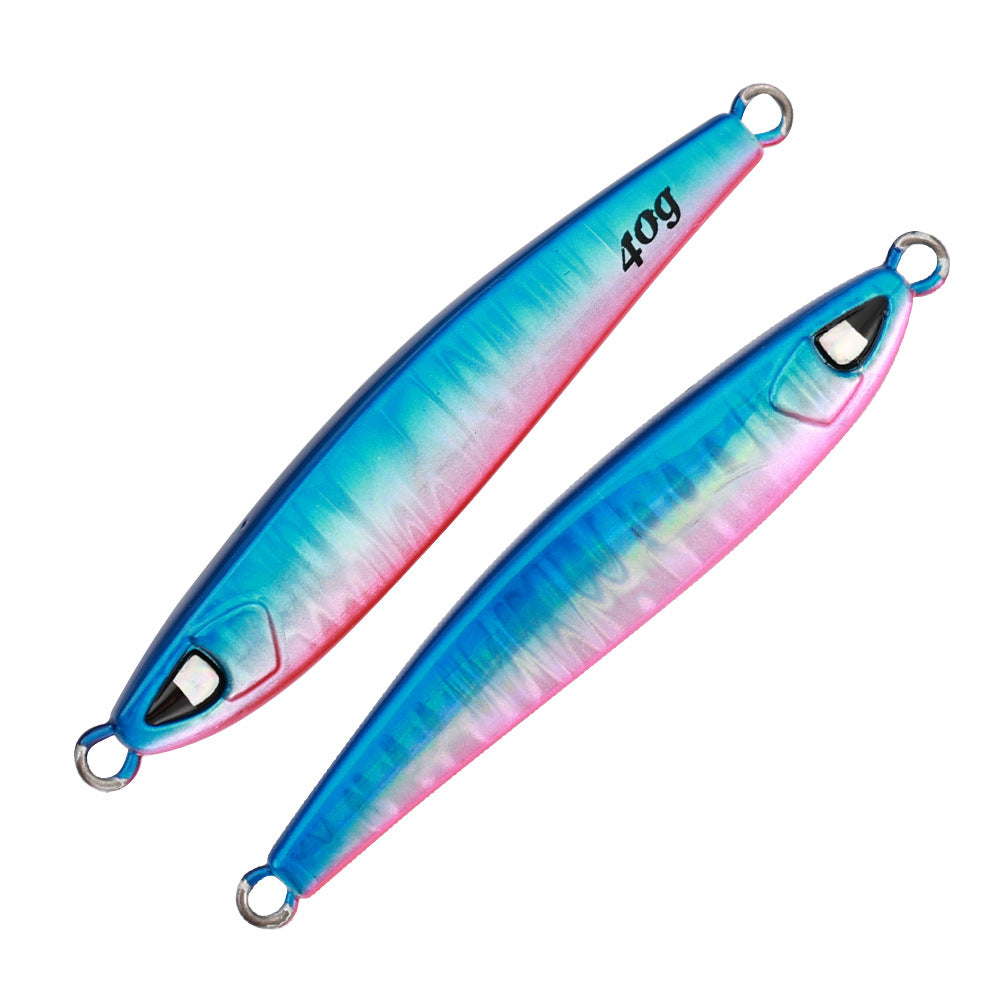 Long Cast Metal Jig Lure for Sea & Boat Fishing – 40/60/80/100g