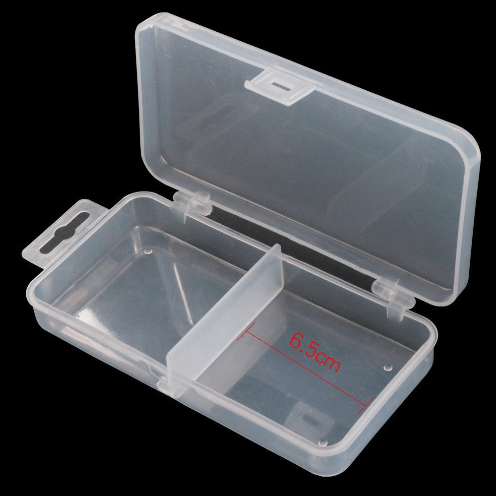 Transparent Fishing Tackle Storage Box – Multi-Grid Organizer | Multiple Sizes
