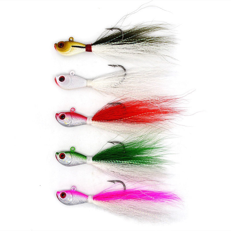 Luminous Deer Hair Sea Fishing Lure