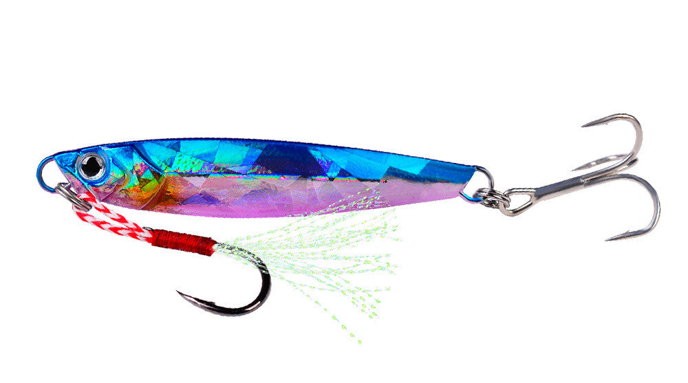Luminous Iron Plate Double Hook Lure